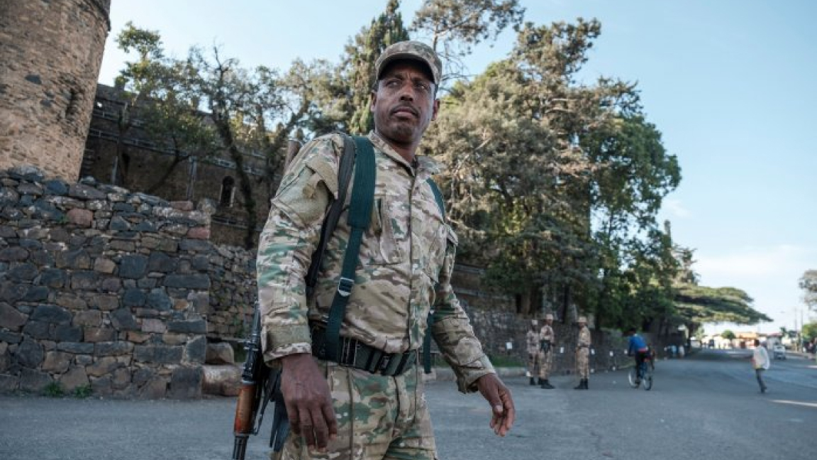 صورة أرشيفية لجندي إثيوبي 
