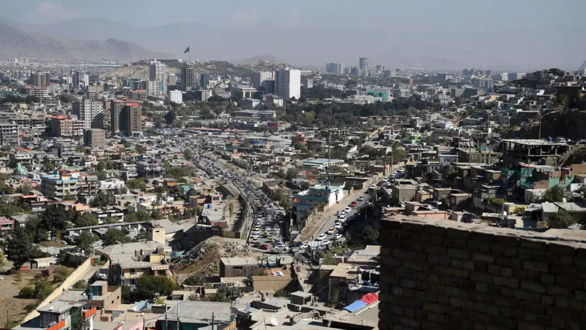 العاصمة الأفغانية كابول في 25 أكتوبر المنصرم 