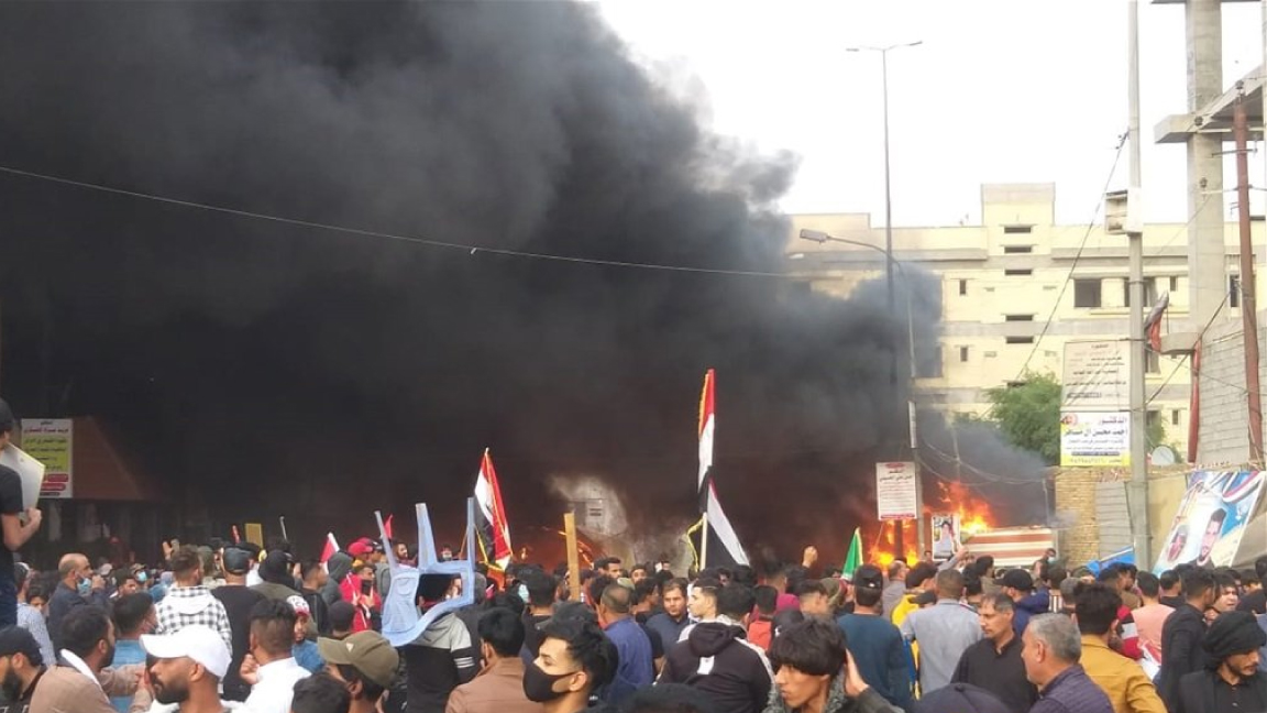 انصار الصدر يهاجمون بالرصاص الحي الناشطين في الناصرية عاصمة محافظة ذي قار الجنوبية