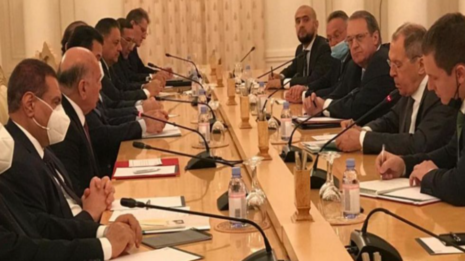 المباحثات العراقية الروسية برئاسة وزيري خارجية البلدين في موسكو اليوم