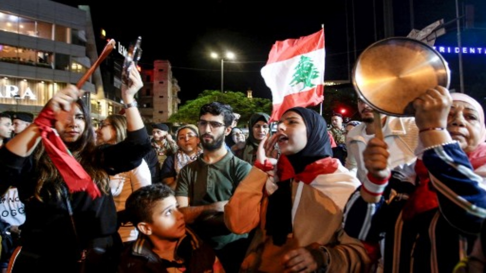 تظاهرة في بيروت ضد الفساد العام الماضي