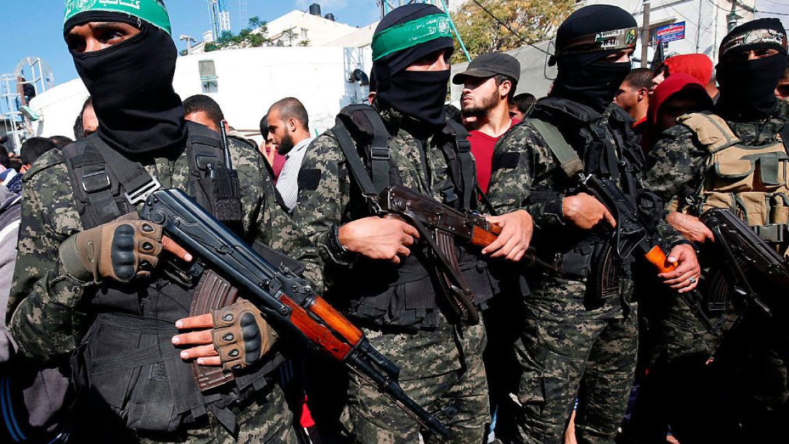 مسلحون لحماس في غزة