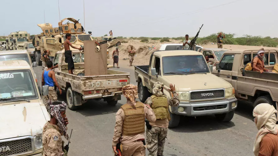 مقاتلو المجلس الانتقالي الجنوبي في ابين بجنوب اليمن