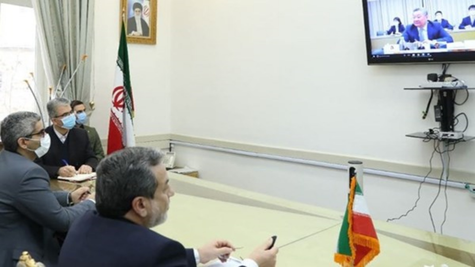 المشاركة الايرانية في الاجتماع الافتراضي الخاص بالاتفاق النووي 