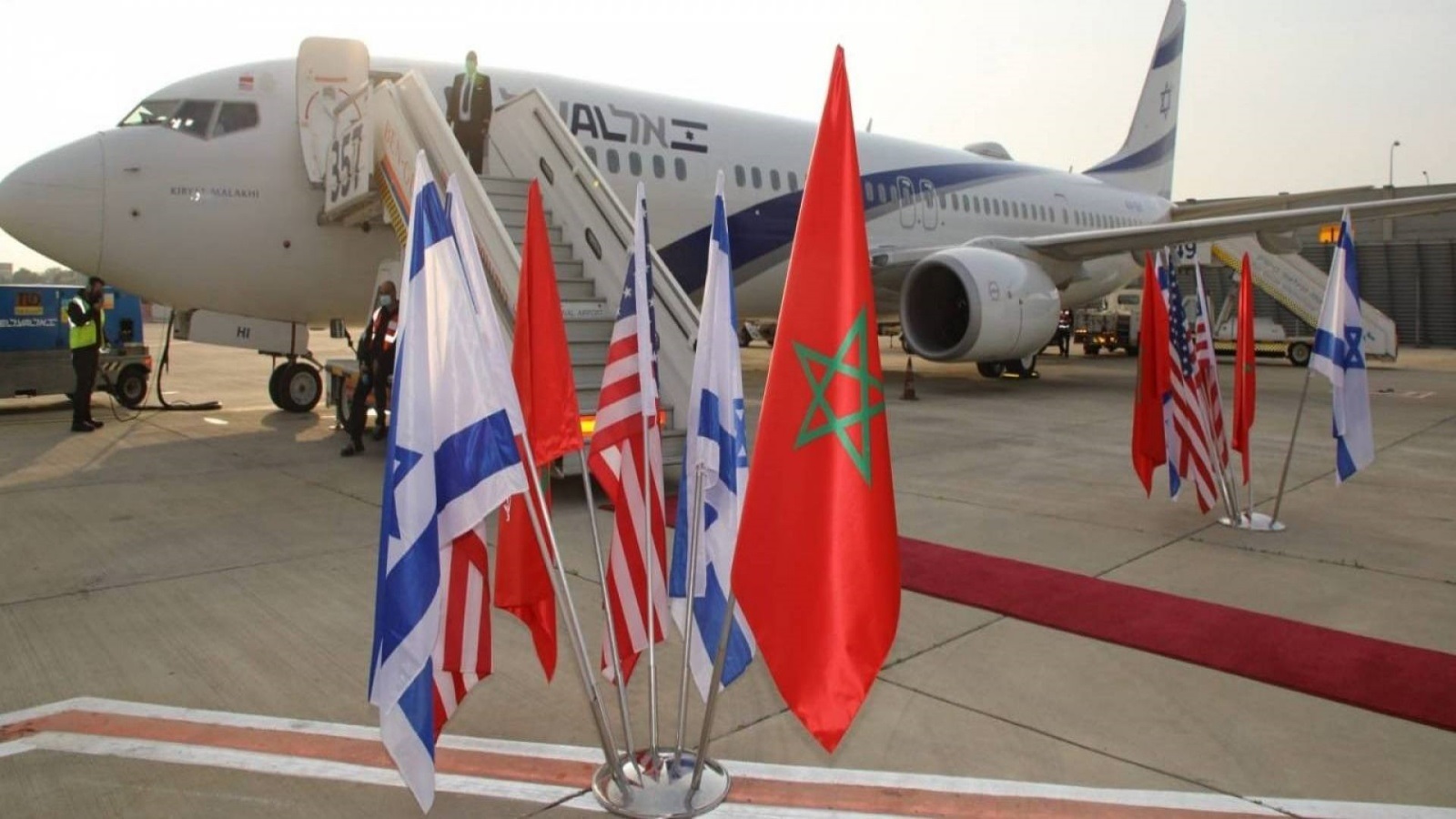 إقلاع أول رحلة تجارية مباشرة بين إسرائيل والمغرب