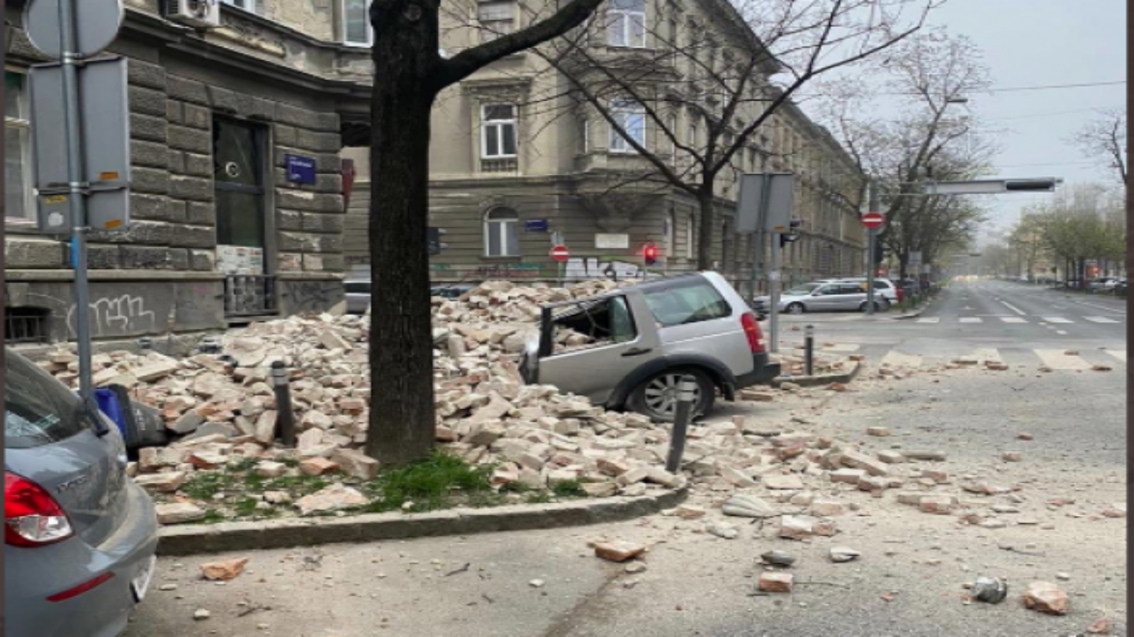 زلزال بقوة 6,2 درجات يضرب كرواتيا 