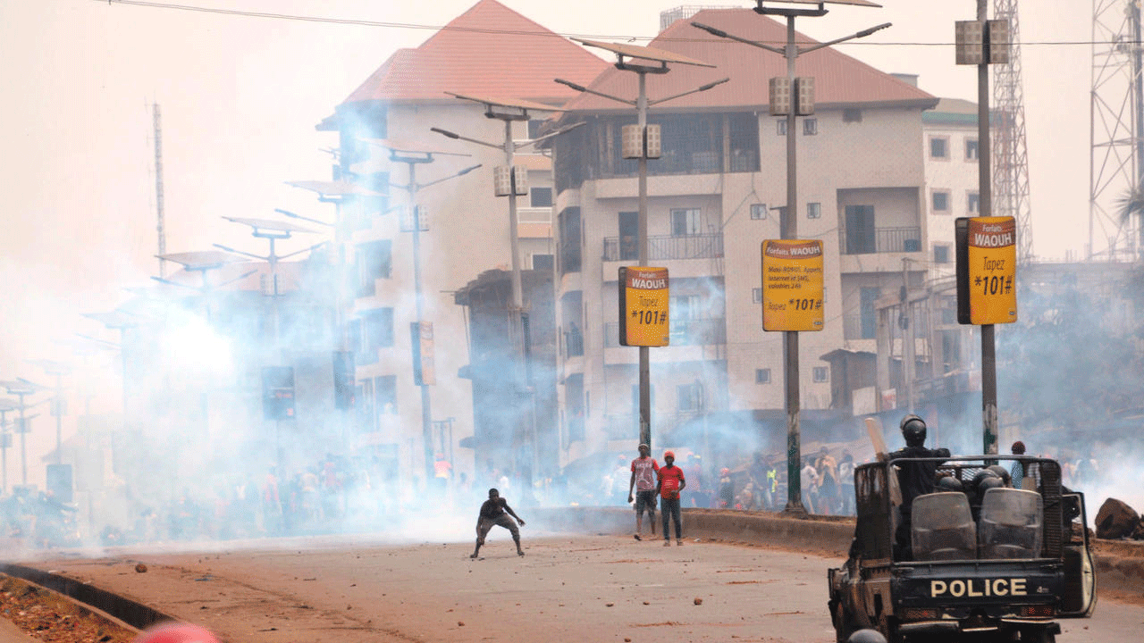 صدامات في العاصمة الغينية كوناكري بعد الانتخابات المحلية في 06 شباط/فبراير 2018