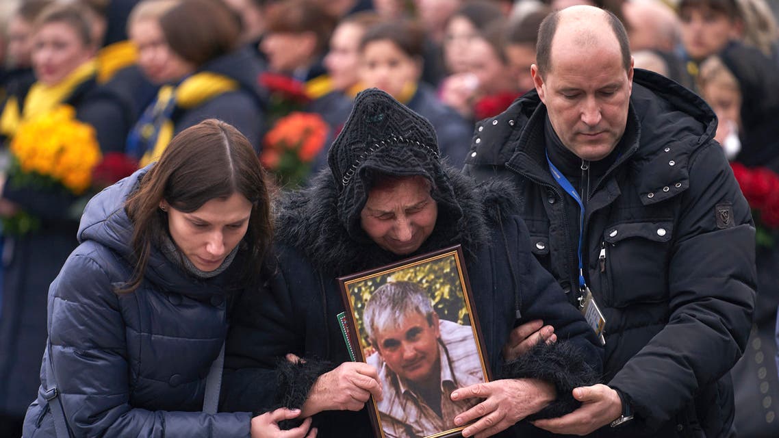 عائلة أحد ضحايا الطائرة الأوكرانية التي أسقطها الحرس الثوري الإيراني