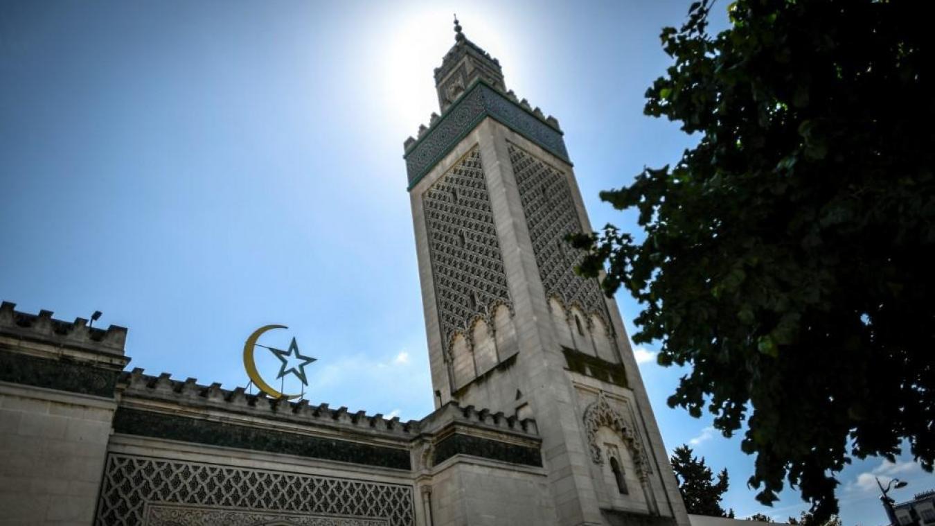 واجهة مسجد باريس. الصورة التقطت يوم 24 مايو.
