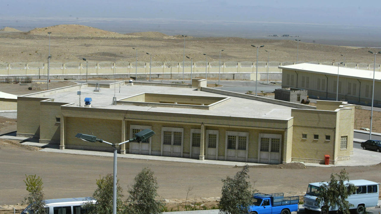مركز نطنز للأبحاث النووية على بعد 270 كلم جنوب طهران، في 30 آذار/مارس 2005