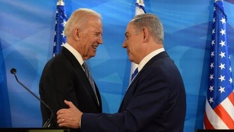 صورة أرشيفية تجمع رئيس الوزراء الإسرائيلي بنيامين نتنياهو والرئيس الأميركي جو بايدن