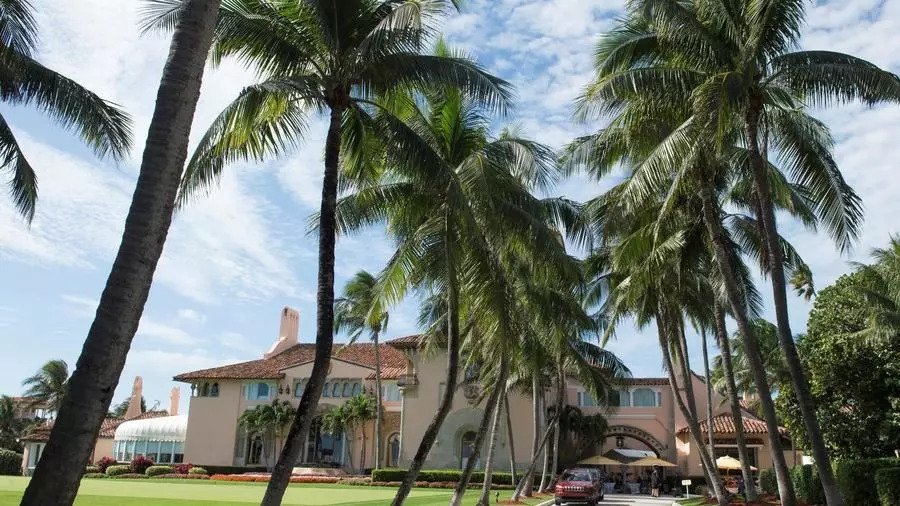 نادي مارالاغو للغولف التابع للرئيس المنتهية ولايته دونالد ترمب في ولاية فلوريدا 