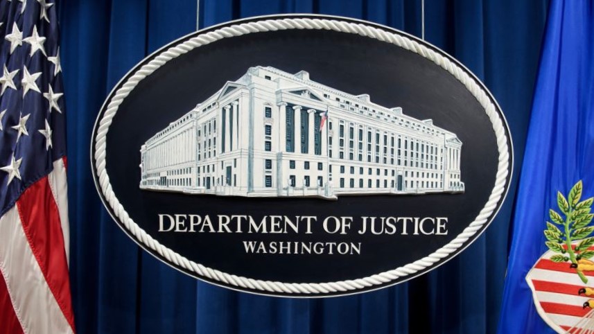 شعار وزارة العدل الأميركية