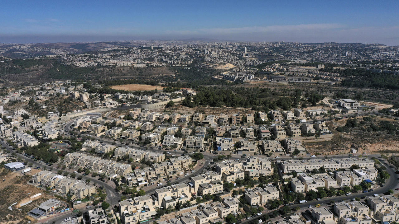 مستوطنة هار جيلو في الضفة الغربية المحتلة في 13 تشرين الأول/أكتوبر 2020