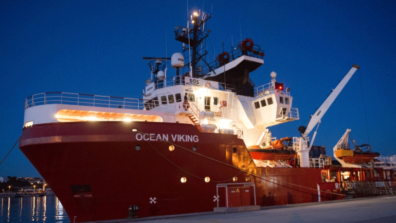 سفينة أوشن فايكنيغ التابعة لمنظمة 