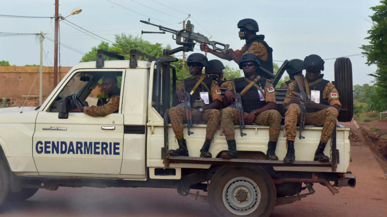 عناصر في جيش بوركينا فاسو بشمال البلاد، في 30 أكتوبر/تشرين الأول 2018
