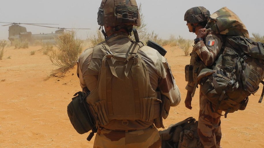قوات فرنسية قرب غوسي في مالي في 24 مارس 2019