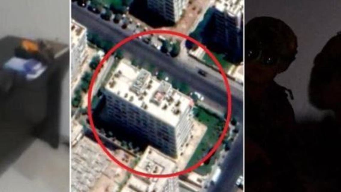صورة المبنى المستهدف بالعملية الإسرائيلية كما نشره موقع 