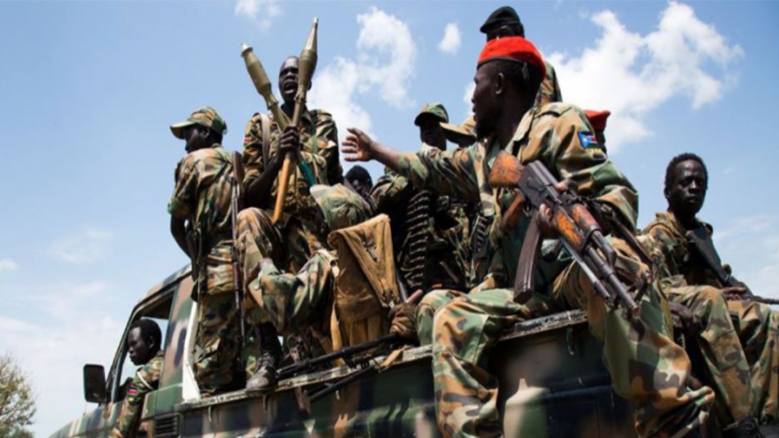 قوات حكومية في أفريقيا الوسطى التي تشهد معارك مستمرة مع المتمردين