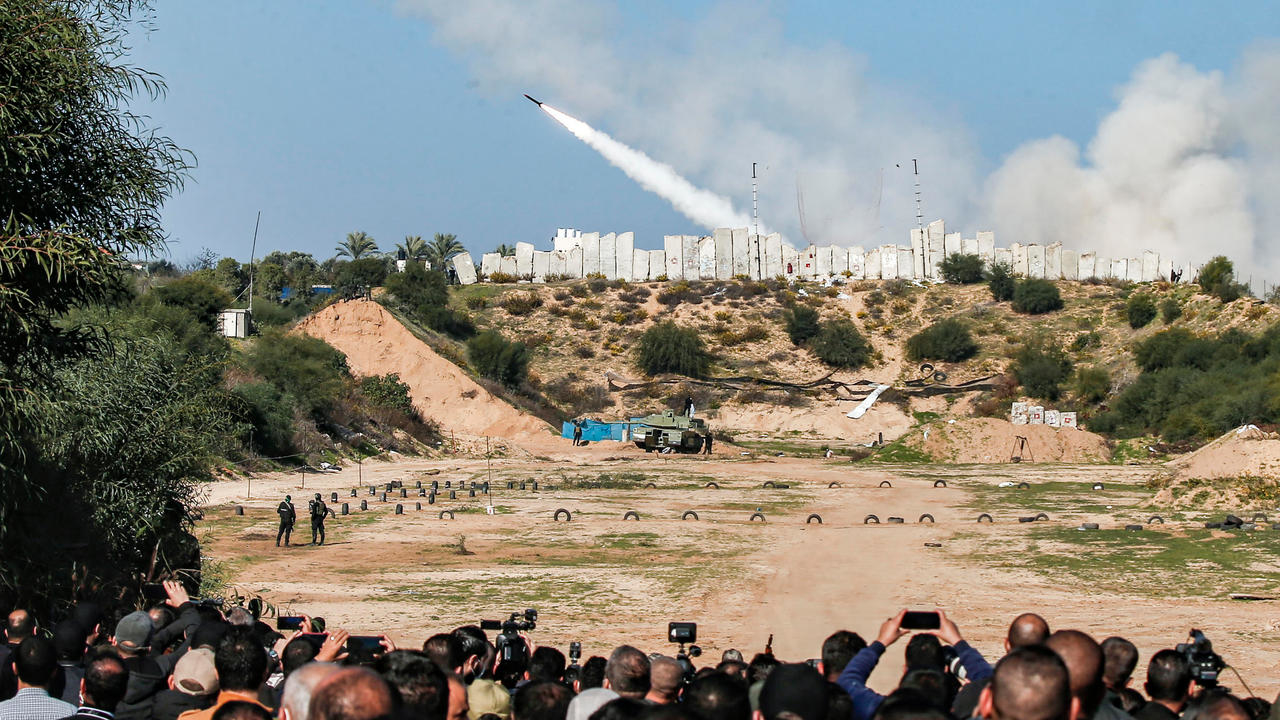 مناورات للفصائل الفلسطينية المسلحة في قطاع غزة في 29 كانون الأول/ديسمبر 2020