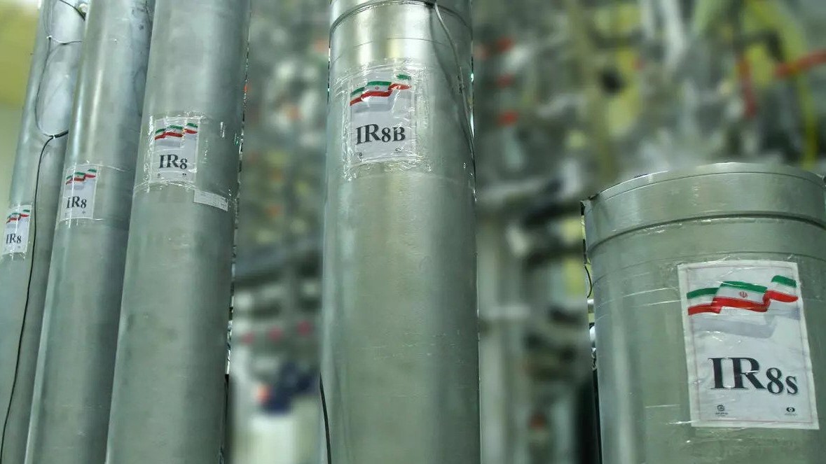 صورة موزعة في الرابع من تشرين الثاني/نوفمبر 2019 تظهر جزءا من منشأة نطنز النووية الإيرانية جنوب طهران