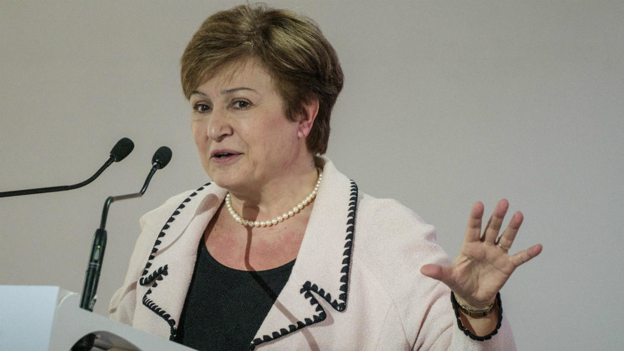 مديرة صندوق النقد الدولي كريستالينا جورجييفا