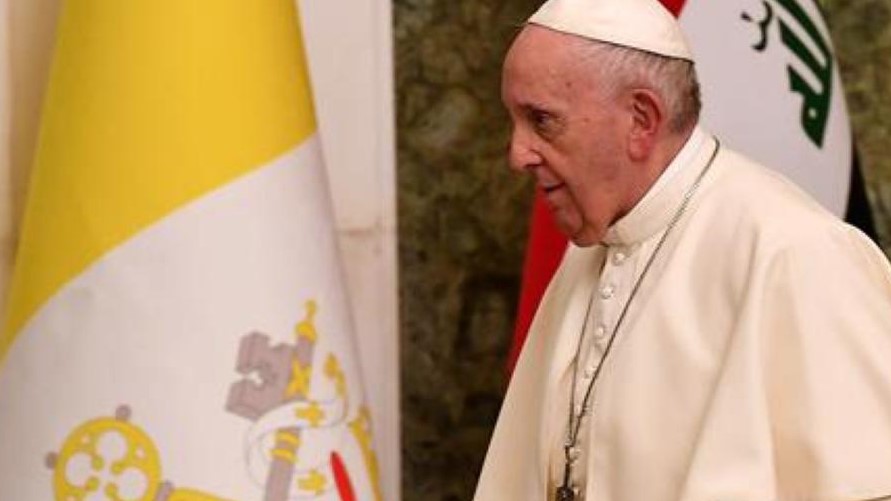 قداسة البابا في بغداد الجمعة