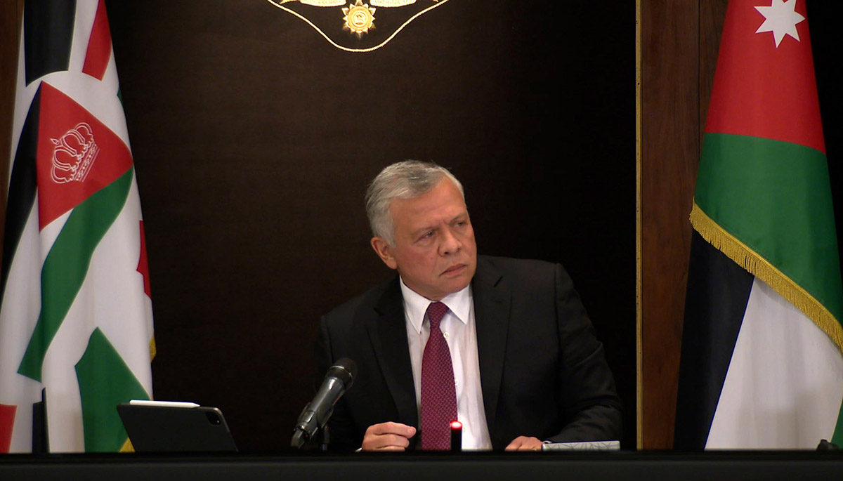 الملك عبدالله الثاني مترئسا اجتماع مجلس السياسات الوطني