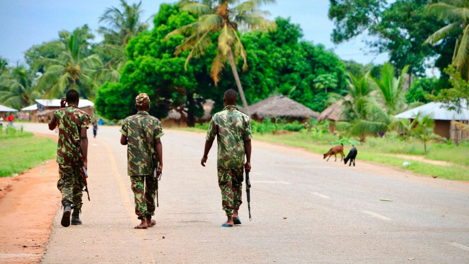 دورية للجيش الموزمبيقي