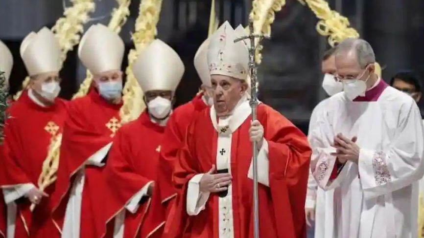 البابا خلال القداس