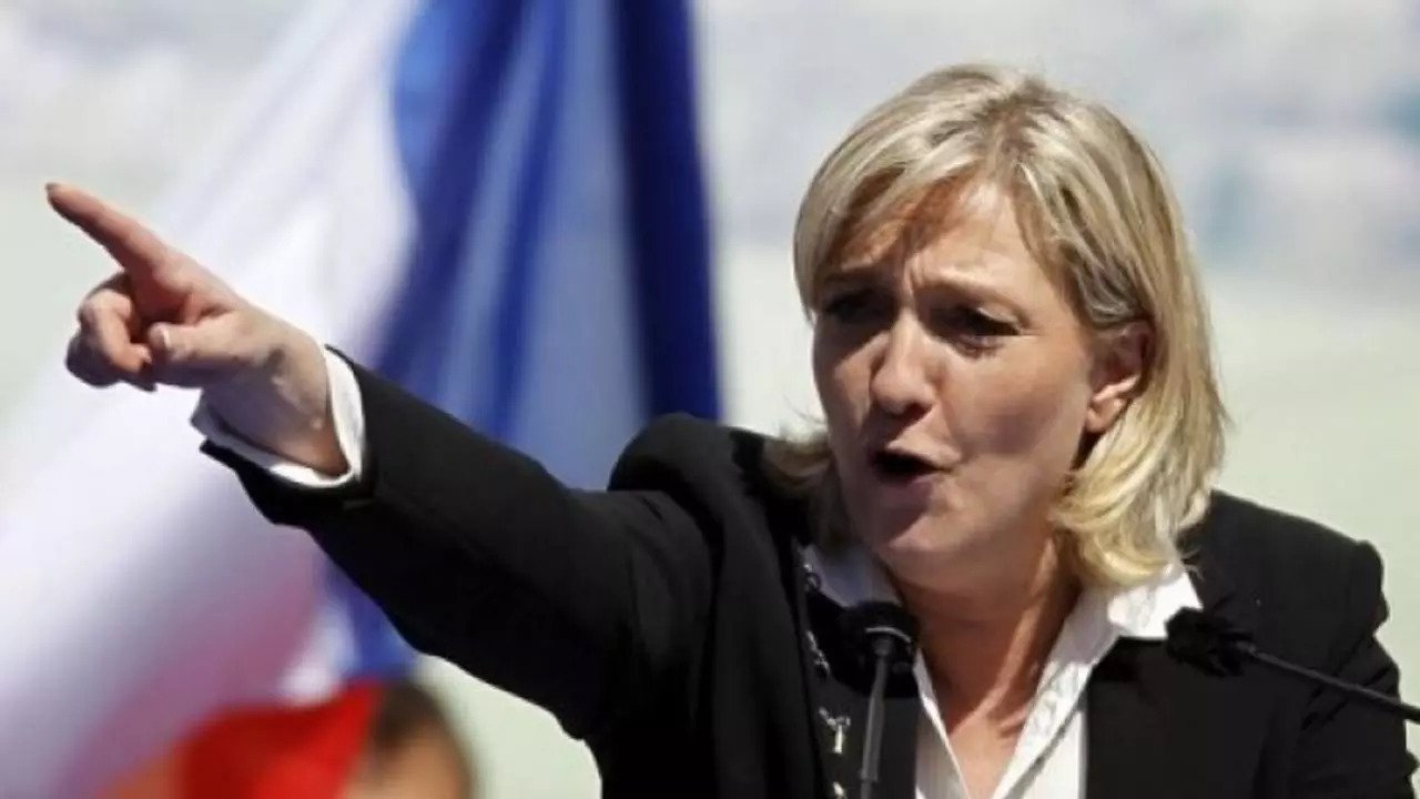 زعيمة اليمين المتشدد الفرنسي مارين لوبان