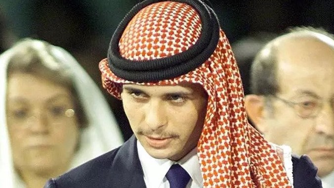 ولي العهد الأردني السابق الأمير حمزة بن الحسين