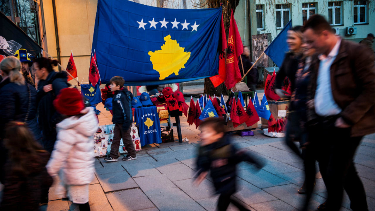 احتفالات بذكرى إعلان استقلال كوسوفو عن صربيا
