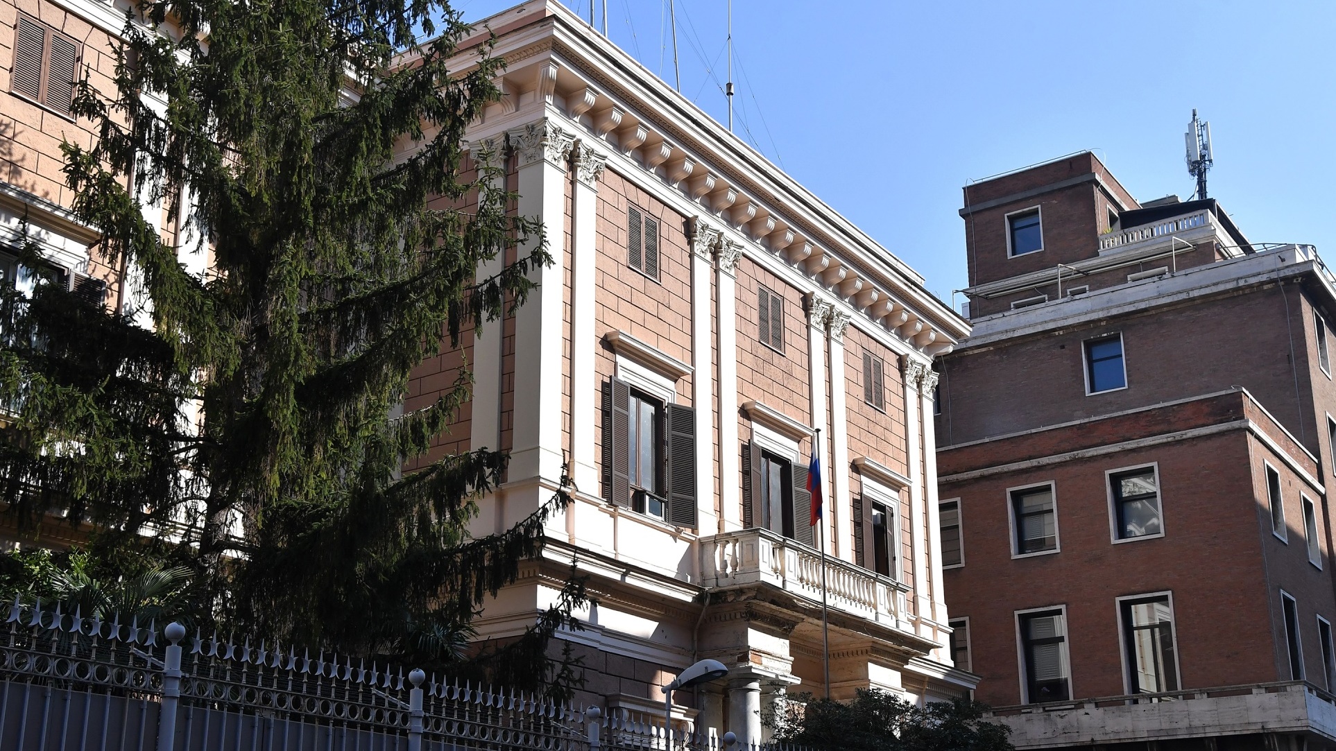 مبنى السفارة الروسية في روما