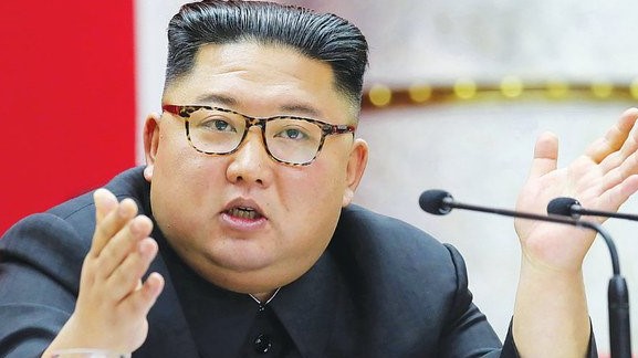 الزعيم الكوري الشمالي كيم جونغ-أون