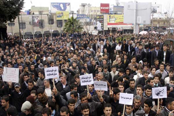 احتجاجات سابقة في اقليم كردستان العراق