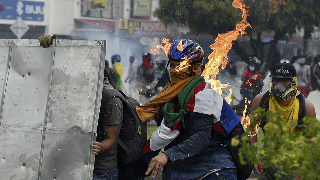 تظاهرات في كولومبيا