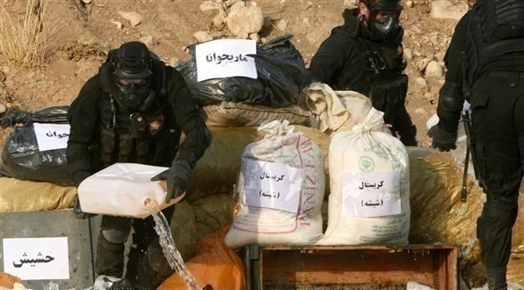 القوات الامنية العراقية تضبط كميات من المخدرات المهربة من إيران