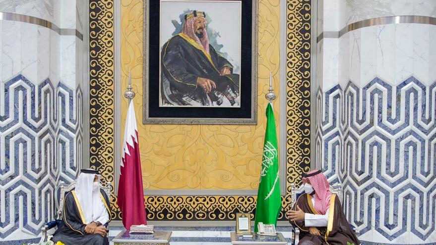 تقارب سعودي قطري لصياغة موقف خليجي موحد