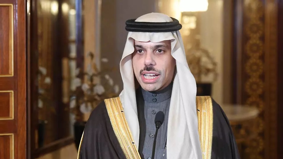 وزير الخارجية السعودي الأمير فيصل بن فرحان آل سعود هيمنة