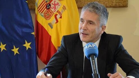 وزير داخلية إسبانيا جراندي مارلاسكا