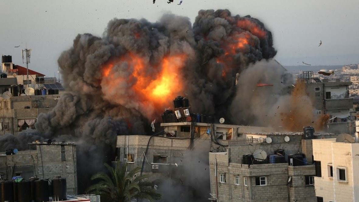 من القصف الإسرائيلي على غزة في الحرب الأخيرة