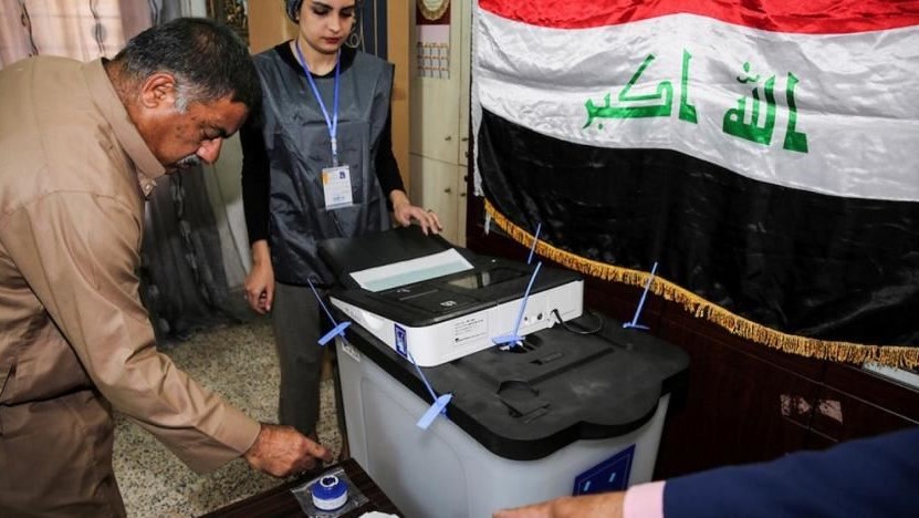 صورة من الأرشيف لانتخابات سابقة في العراق