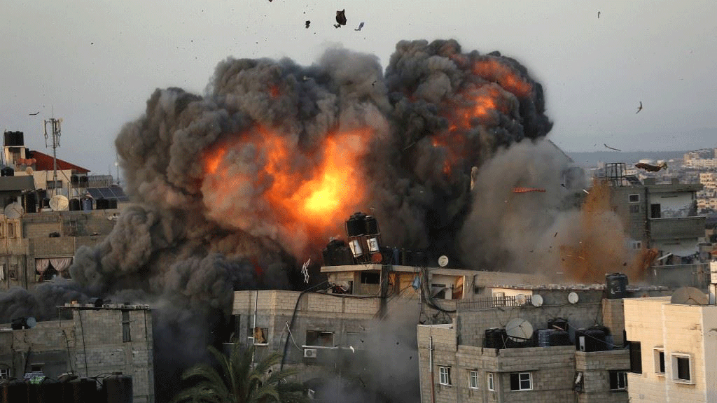 دمار كبير لحق بغزة خلال 11 يوماً من القصف الإسرائيلي رداً على صواريخ حماس والجهاد