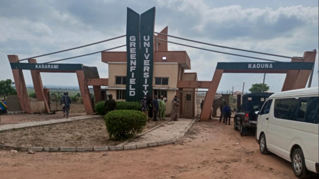 جامعة غرينفيلد التي خطف منها التلاميذ قبل 40 يومًا