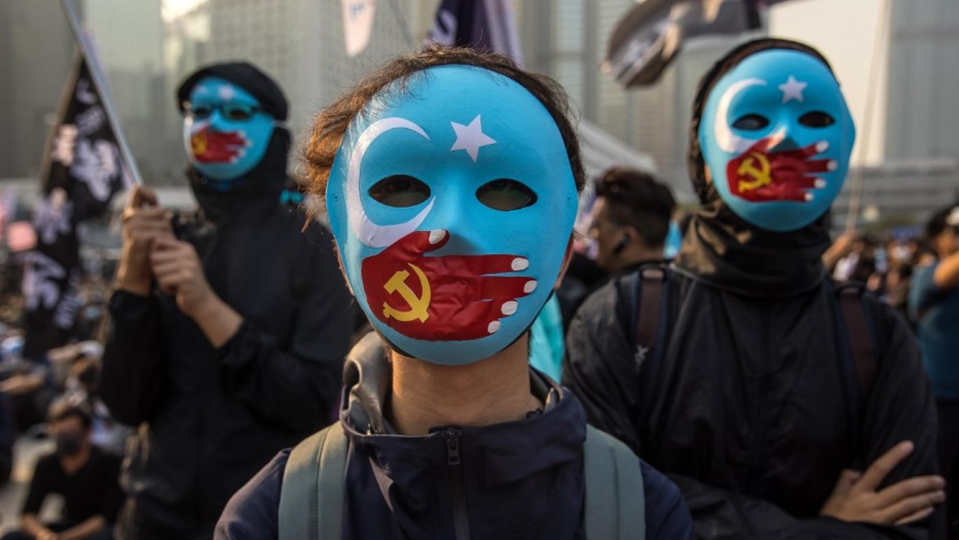 تظاهرة للأقلية الايغور
