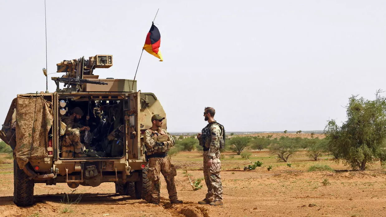 عناصر من قوات حفظ السلام الألمانية في مالي