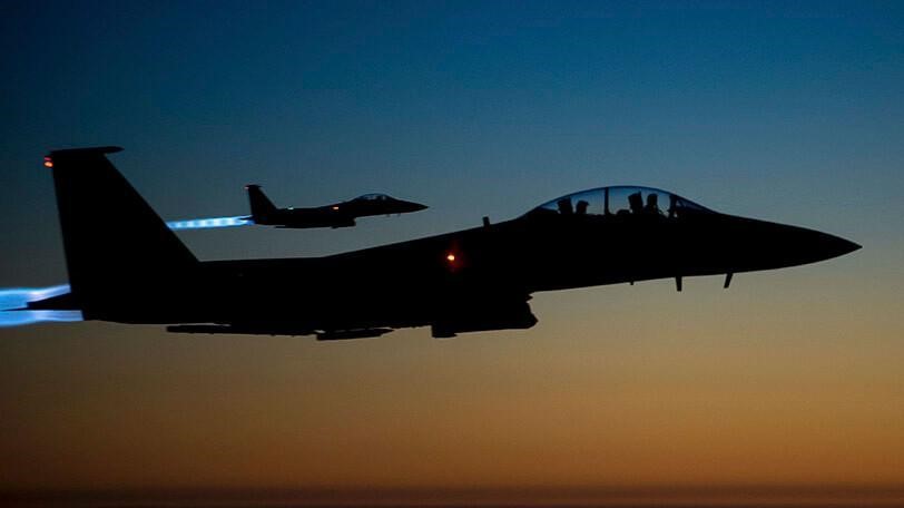 مقاتلات أميركية من طراز F-15E سترايك إيغلز تحلق فوق شمال العراق