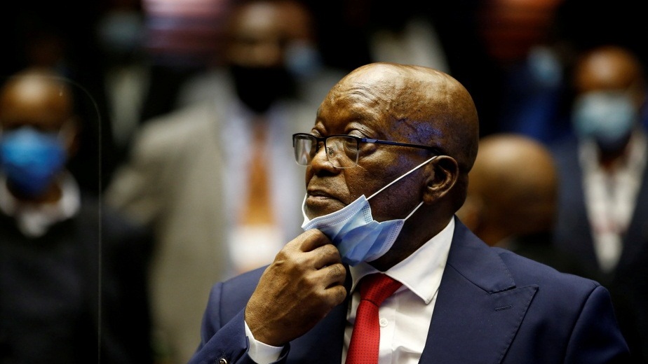 صورة من الارشيف للرئيس السابق لجنوب إفريقيا جتكوب زوما