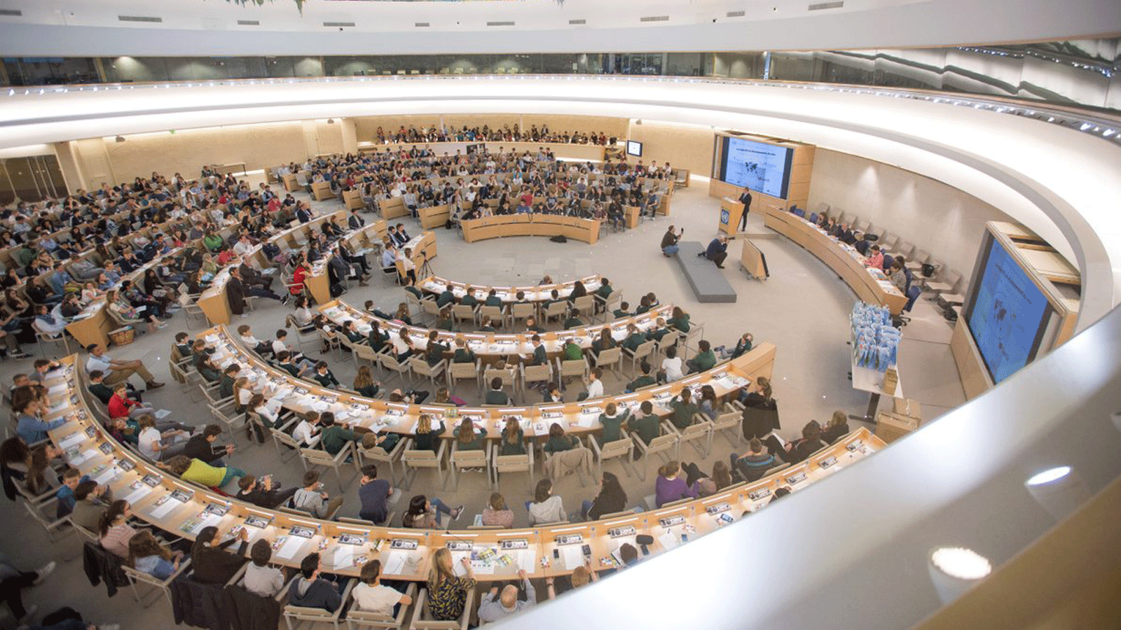 صورة لمجلس حقوق الإنسان التابع للأمم المتحدة نشرتها الصفحة الرسمية للمجلس على فيسبوك بتاريخ كانون الأول/ ديسمبر 2016